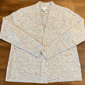 Old Navy Grey Cozy Open Front Cardigan Sweater for Women Size Large EUC